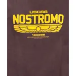 OFFICIAL ALIEN - USCSS NOSTROMO 180286 LOGO GREY T-SHIRT