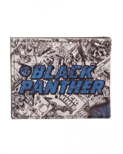 MARVEL COMICS - BLACK PANTHER COMIC COVERS IMAGES BI-FOLD WALLET