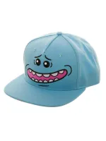 RICK AND MORTY - MR MEESEEKS FACE BLUE SNAPBACK CAP