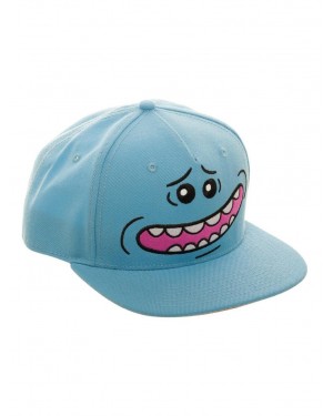 RICK AND MORTY - MR MEESEEKS FACE BLUE SNAPBACK CAP