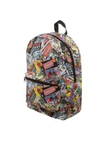 DC COMICS - JUSTICE LEAGUE TILED COMIC BOOK PRINT BACKPACK