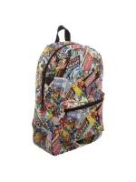 DC COMICS - JUSTICE LEAGUE TILED COMIC BOOK PRINT BACKPACK