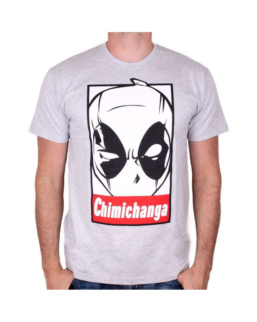 Men's Marvel Deadpool Someone Say Chimichangas T-shirt : Target