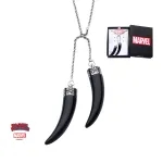 MARVEL COMICS: BLACK PANTHER PANTHER CLAW PENDANTS ON CHAIN NECKLACE