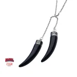 MARVEL COMICS: BLACK PANTHER PANTHER CLAW PENDANTS ON CHAIN NECKLACE