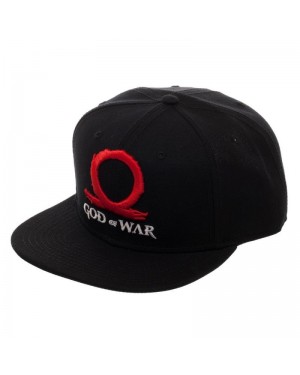 GOD OF WAR - LOGO BLACK SNAPBACK CAP