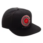 DC COMICS - JUSTICE LEAGUE CYBORG SYMBOL BLACK SNAPBACK CAP