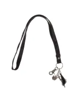 OFFICIAL HARRY POTTER - VOLDEMORT WANT BLACK FABRIC LANYARD