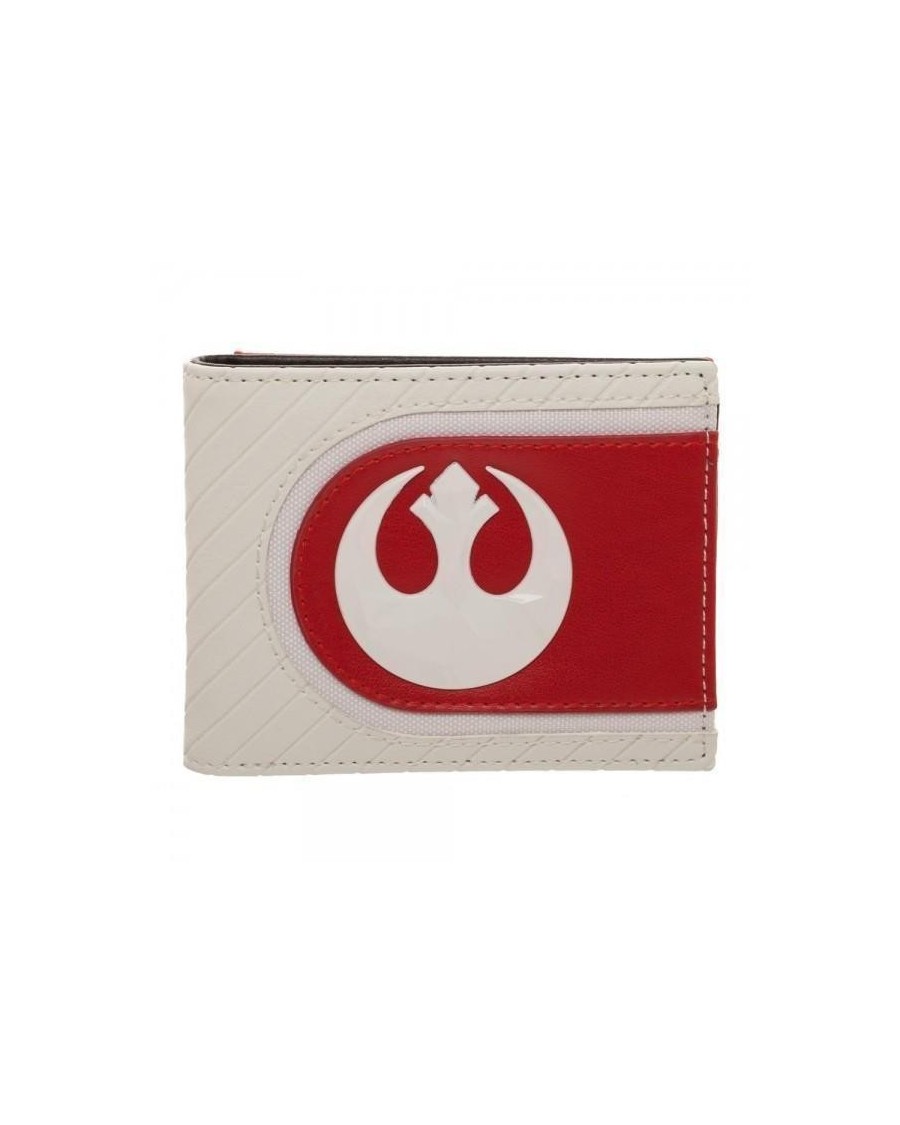 STAR WARS: THE LAST JEDI REBEL SYMBOL WHITE AND RED WALLET