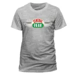 OFFICIAL FRIENDS (TV SERIES) - CENTRAL PERK LOGO GREY T-SHIRT