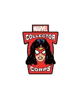 OFFICIAL MARVEL COMICS - SPIDER-WOMAN POP! COLLECTOR CORPS PIN BADGE