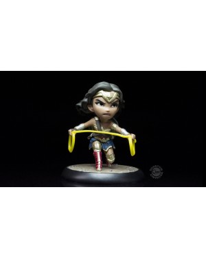 QUANTUM MECHANIX x DC COMICS - WONDER WOMAN (JUSTICE LEAGUE) Q-FIG MINI FIGURE (10 cm)